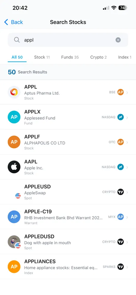 Search Page
